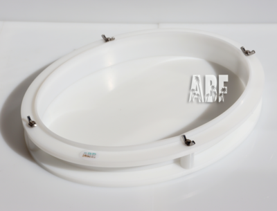 DETACHABLE REUSABLE OVAL MOLD 450 x 250 x 40mm