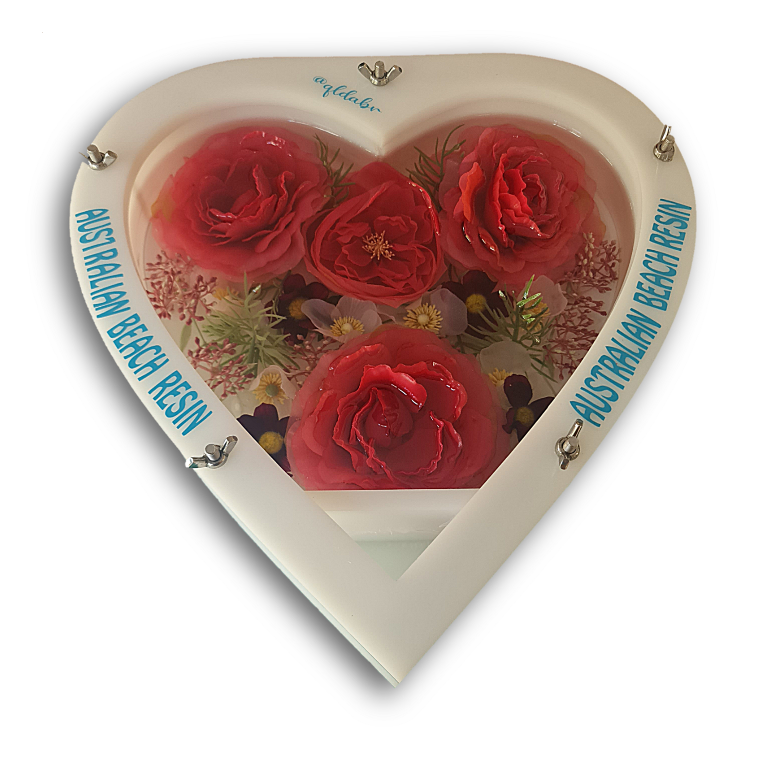 DETACHABLE HEART HDPE MOLDS