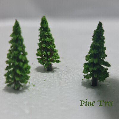 Itty Bitty Mini Pine Trees - 6pk