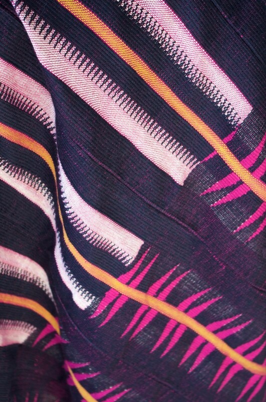 Kente Porc-Epic bordeaux rose