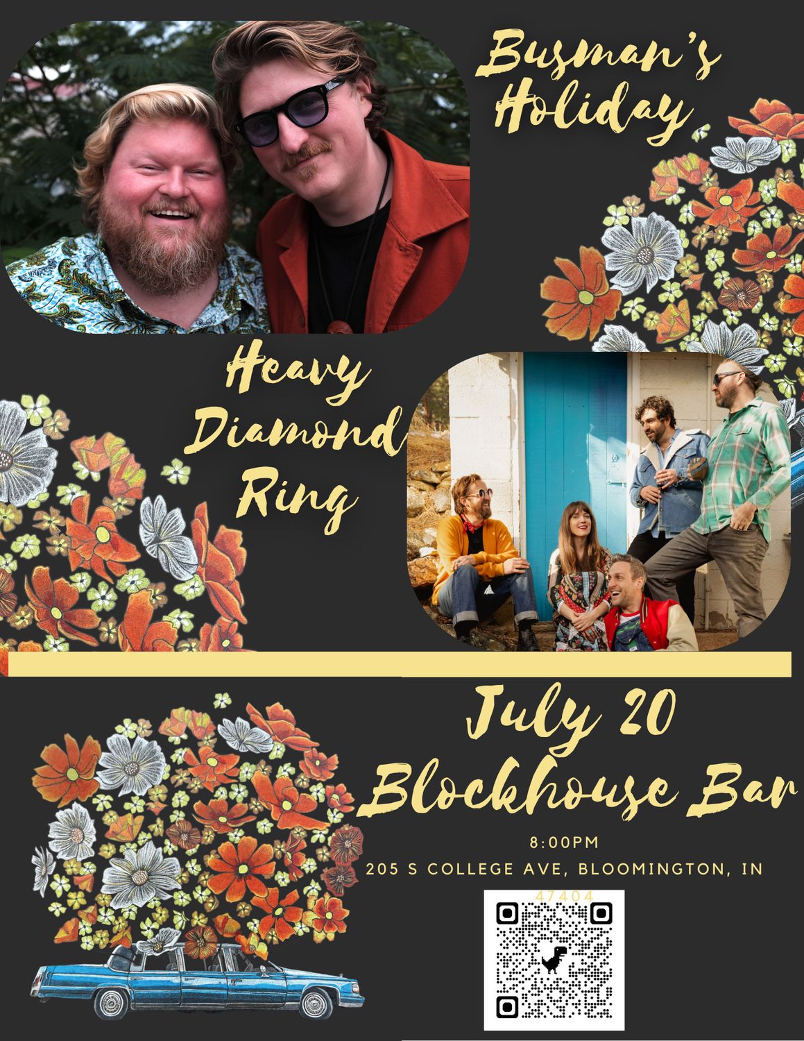 Heavy Diamond Ring w/ Busman&#39;s Holiday ~ July 20th