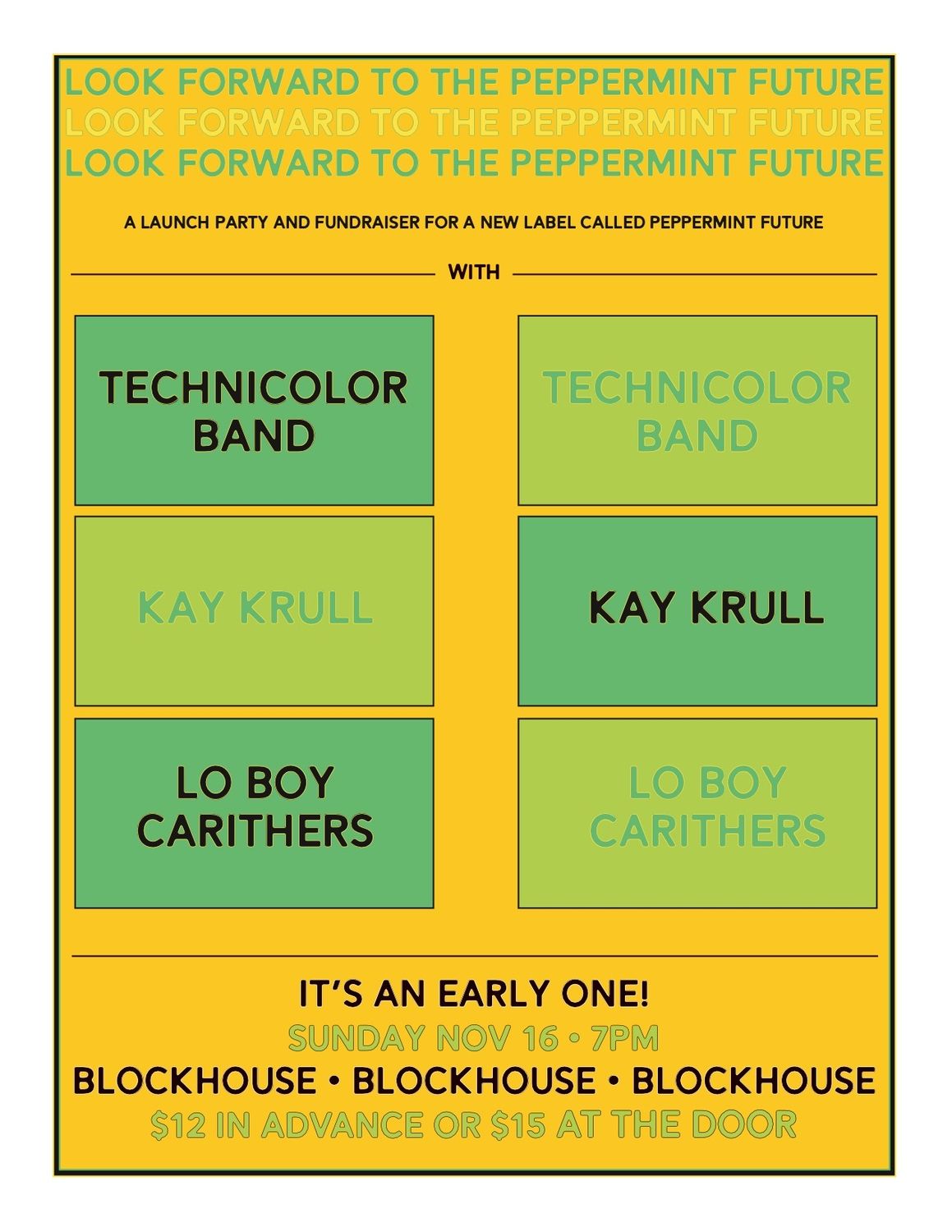 Peppermint Future Label Showcase - November 16