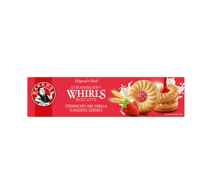 Strawberry Swirl biscuits