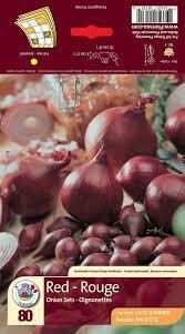 KARMEN - RED - ROUGE ONION SETS PK OF 80