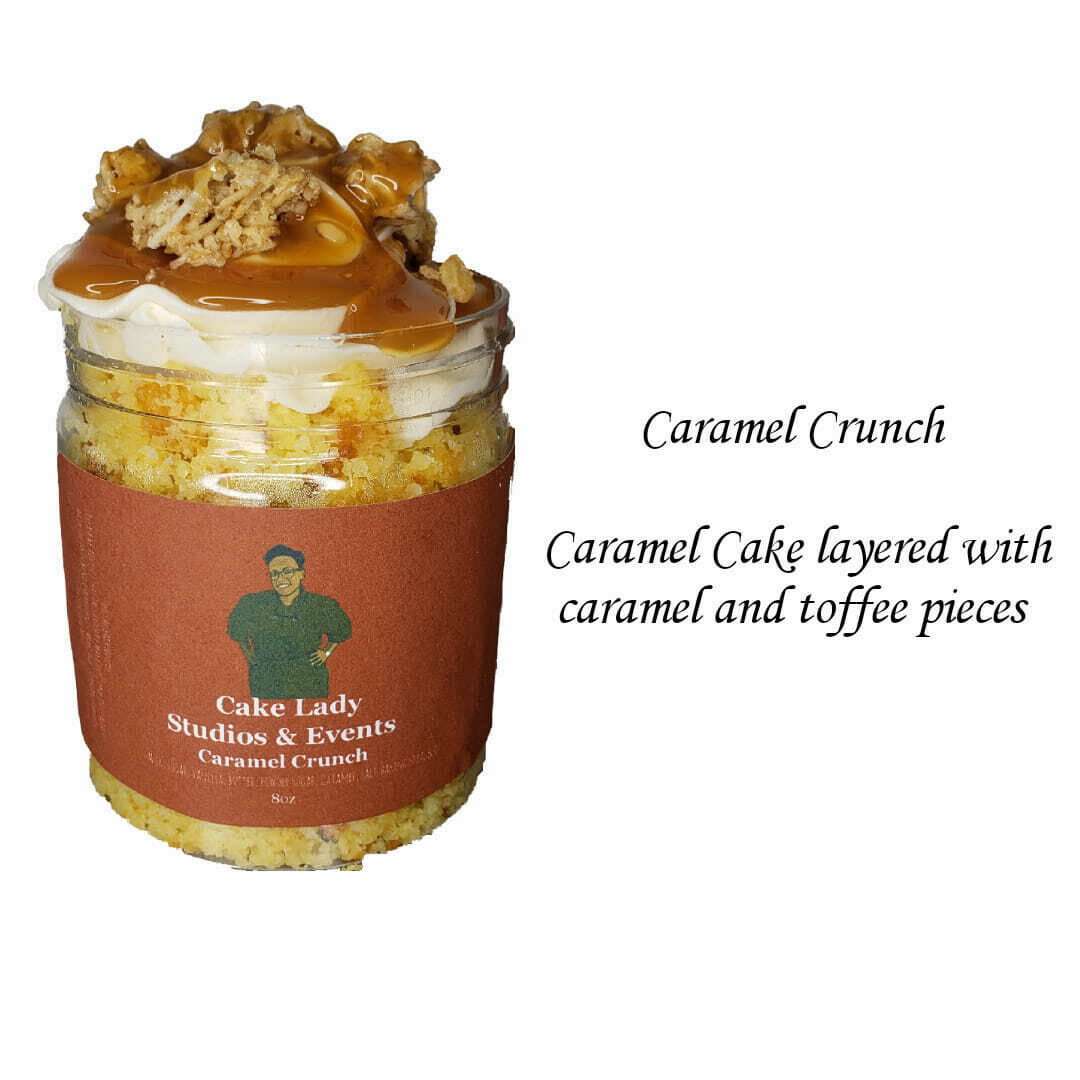 Caramel Crunch Cake Jar Caramel Crunch Cake Jar