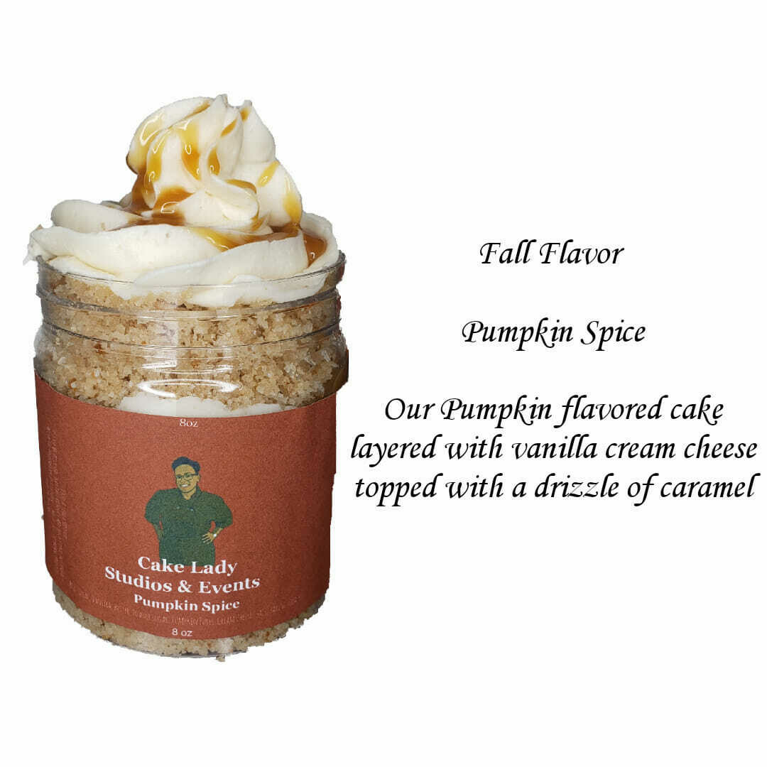 Pumpkin Spice Cake Jar Pumpkin Spice Cake Jar