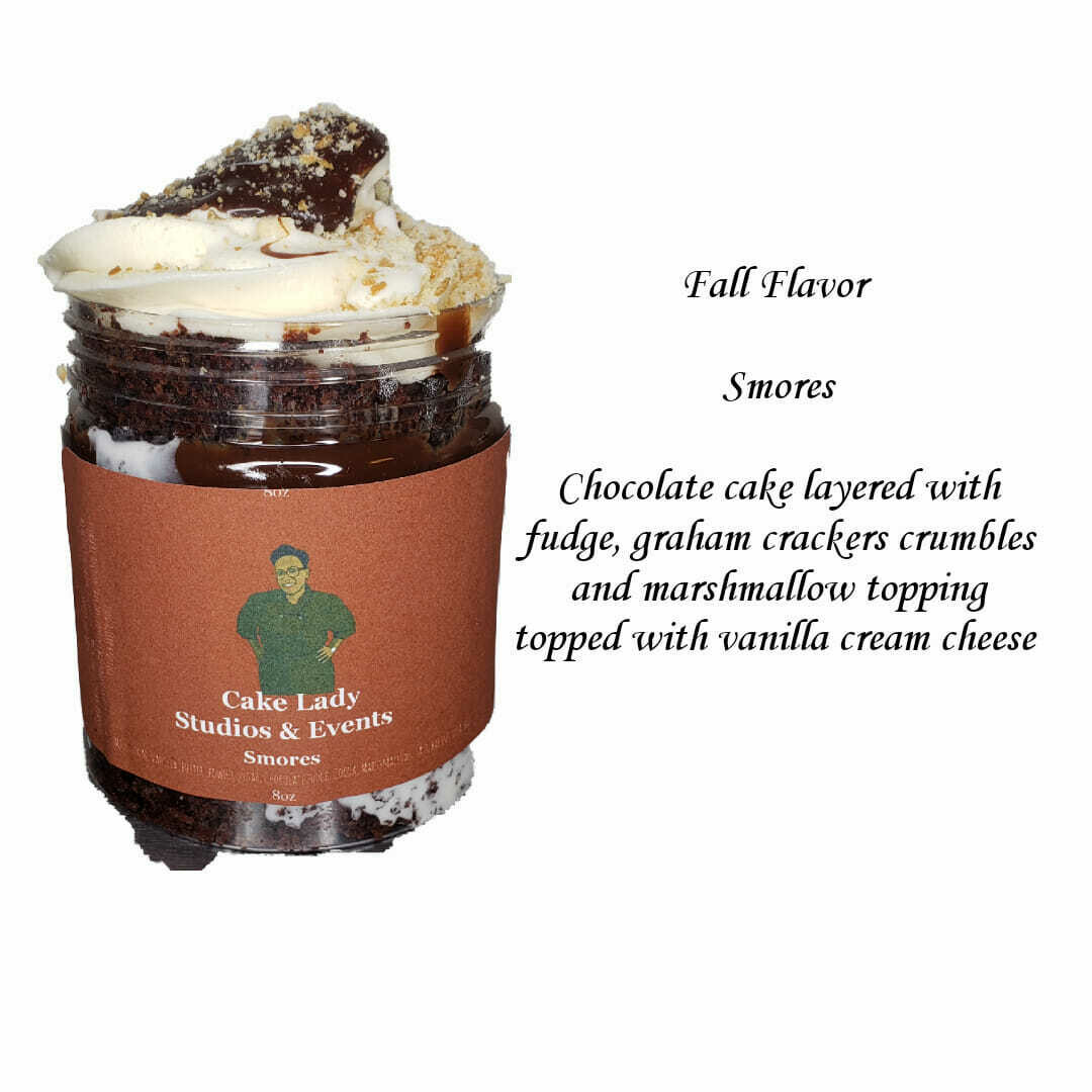 Smores Cake Jar Smores Cake Jar
