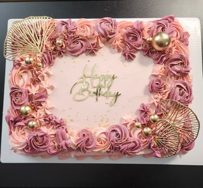 Custom Sheet Cake