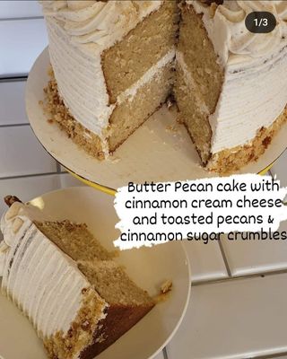 Butter Pecan Cake