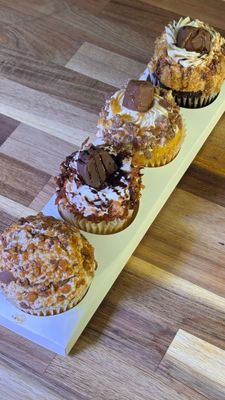 Candy Bar Cupcake Flights