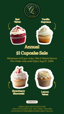 Annual Cupcake Sale