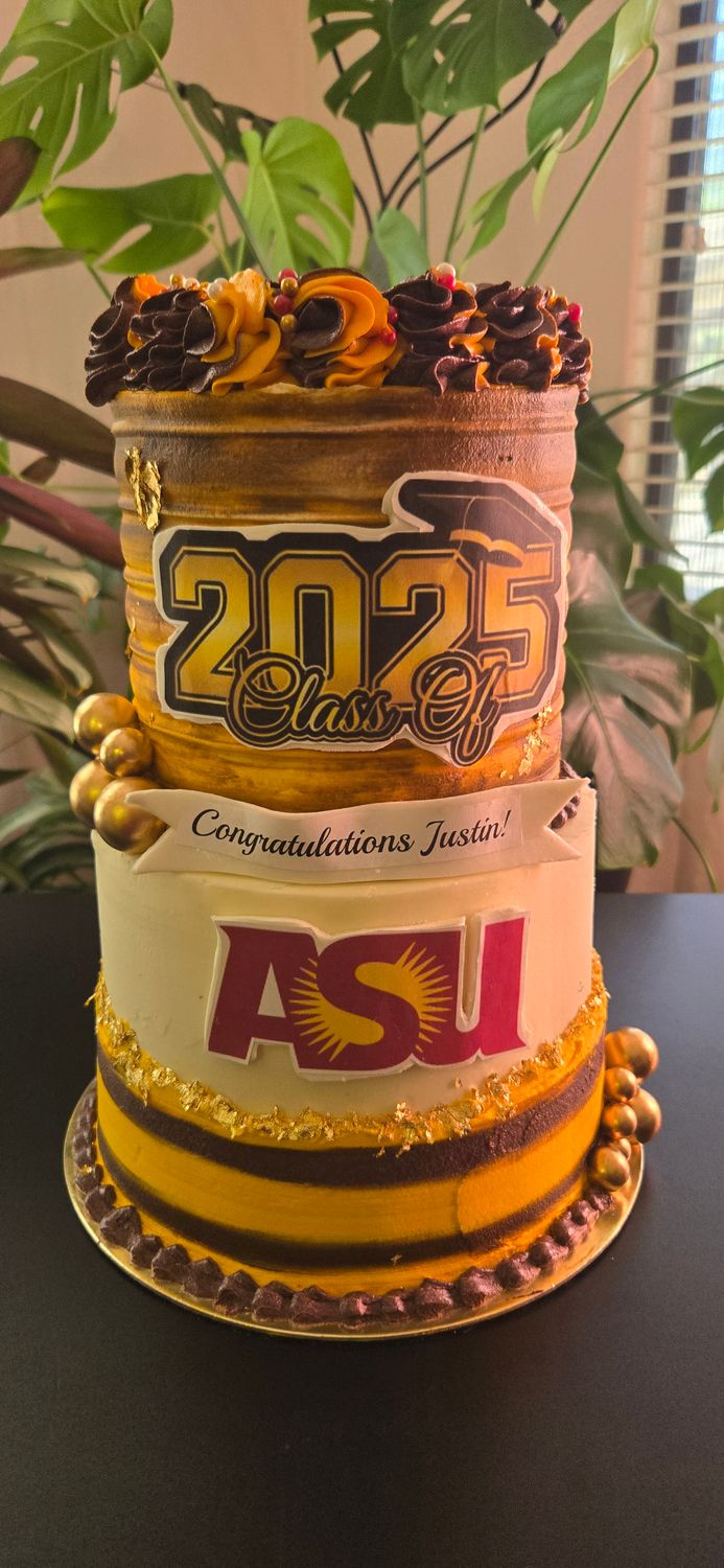 2 Tiered Custom Cakes