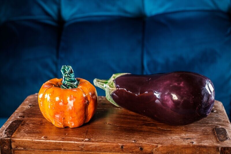 Ceramic pumpkins