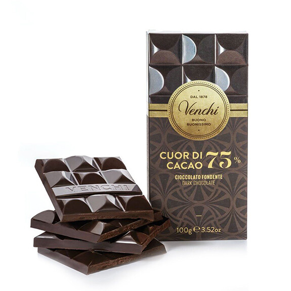 Tavoletta Cuor di Cacao 75% Venchi g 100