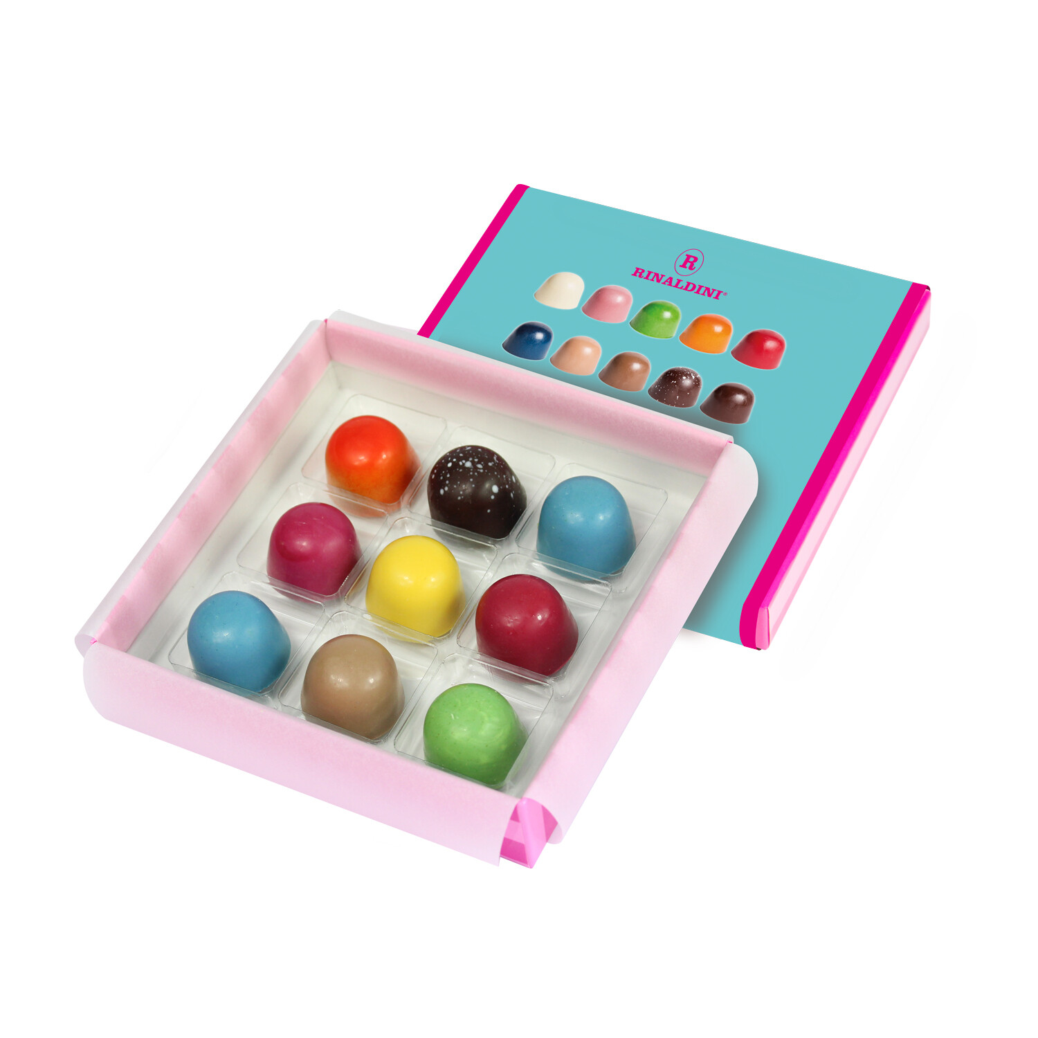 Chococolor luxury box 9pz by Rinaldini