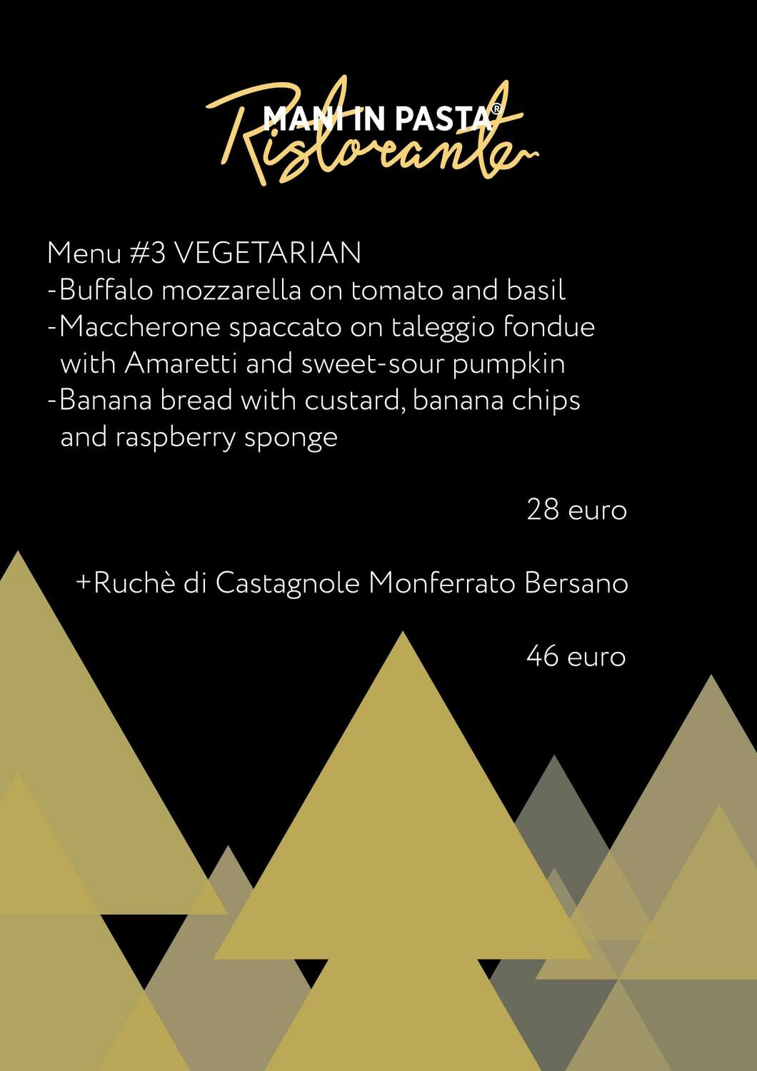 Menu #3 Menu #3