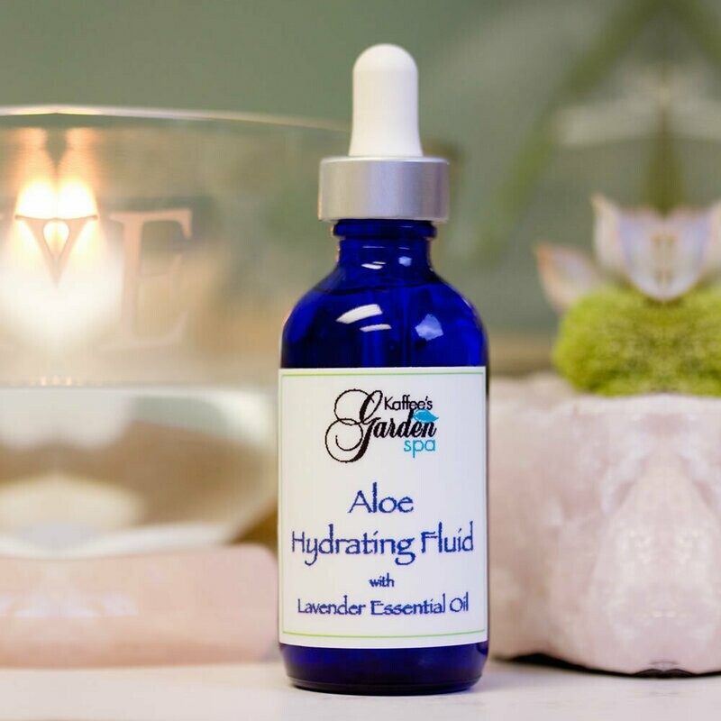 Aloe Hydrating Fluid with Lavender 2oz Dropper