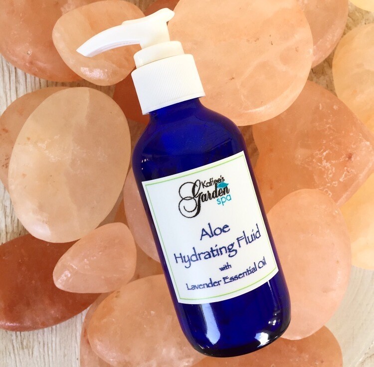 Aloe Hydrating Fluid with Lavender 4oz Pump Bottle