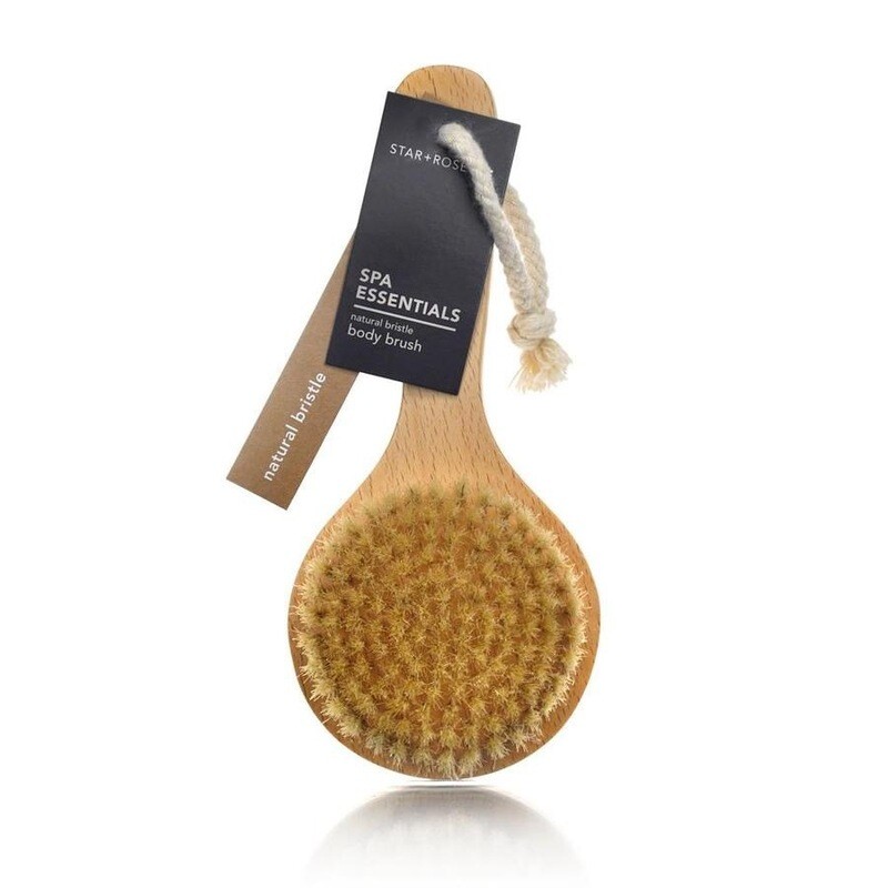 Star &amp; Rose Natural Bristle Body Brush