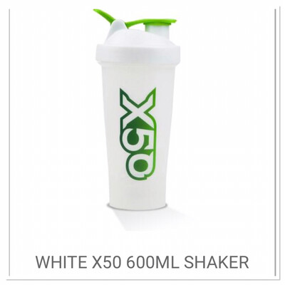 X50 600ml Shaker White