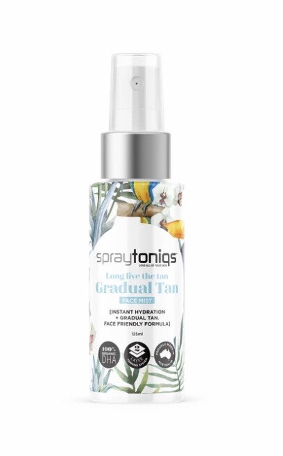 Spraytoniqs Gradual Tan Face Mist 125ml