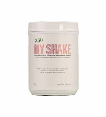 X50 My Shake Meal Replacement And Weight Management Support