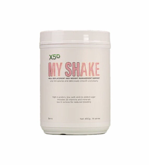 X50 My Shake Meal Replacement And Weight Management Support