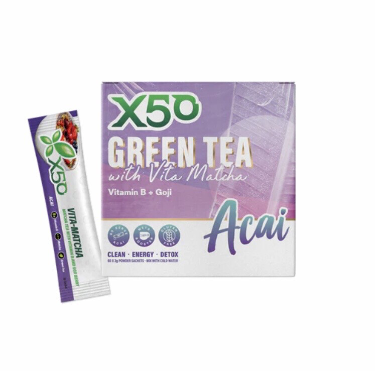 X50 Green Tea Vita Matcha Acai