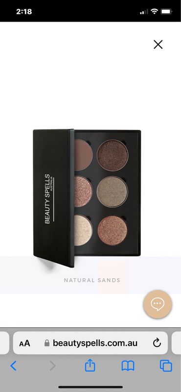 Beauty Spells Natural Sands Eyeshadow Palette