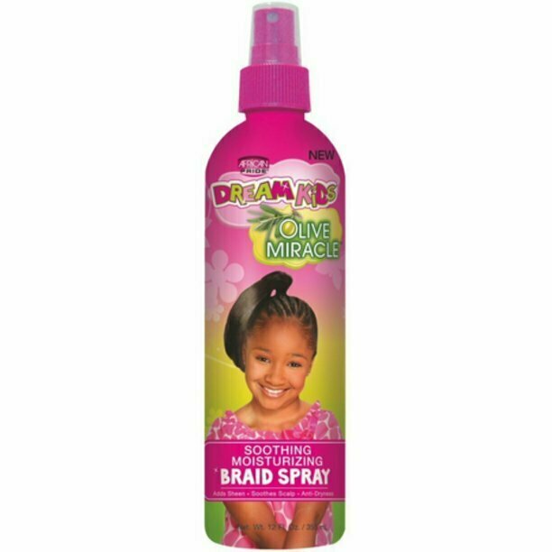 Kids Olive Miracle Soothing Moisturizing Braid Spray
