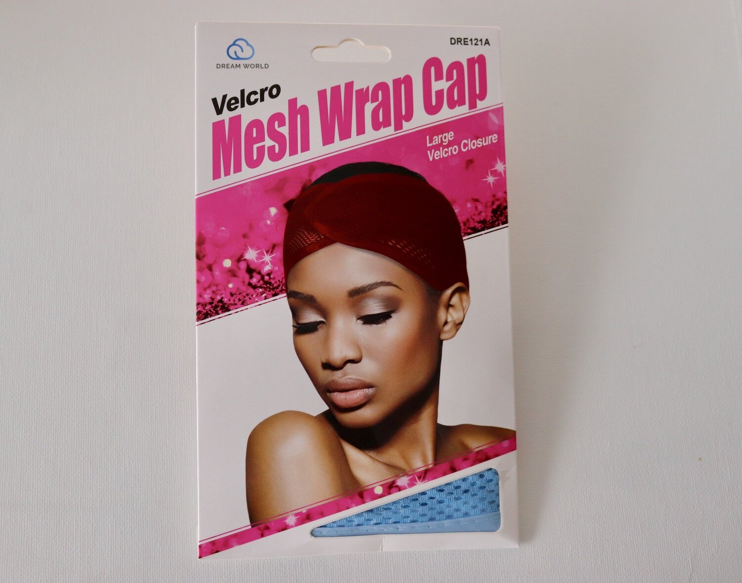 Velcro Mesh Wrap Cap Dream World Blue