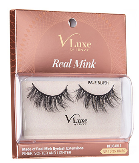 V Luxe Real Mink Pale Blush