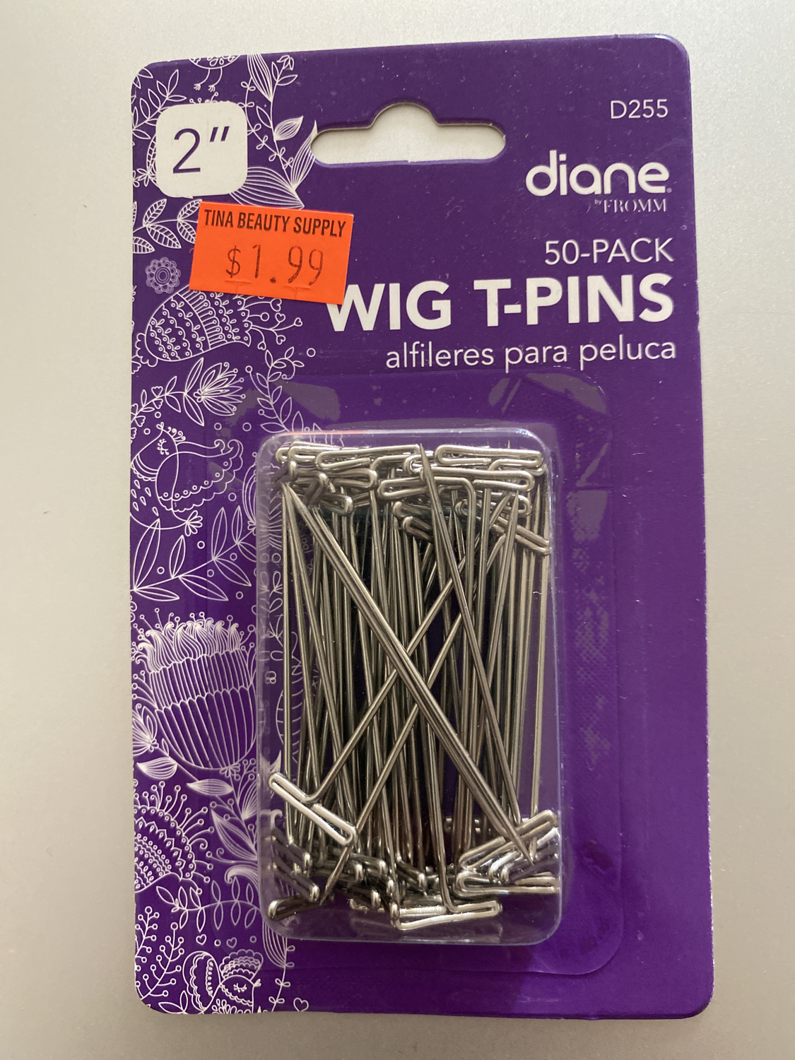 Wig T-pins