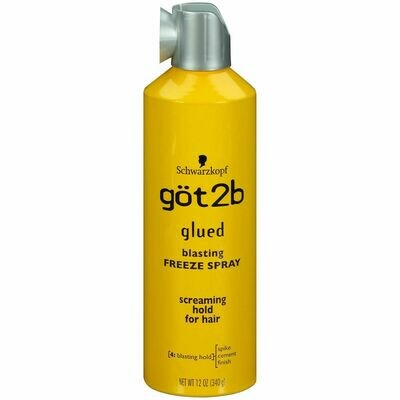 Got2b Glued Styling Blasting FREEZE SRAY 12 OZ