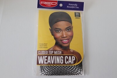 Weaving Cap RED by KISS BLK