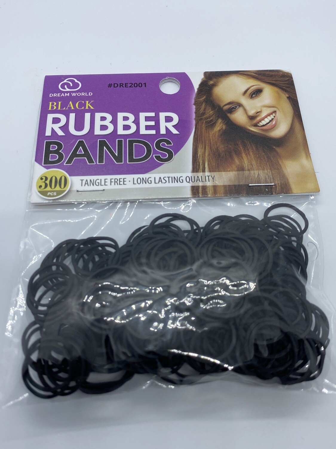 Black Rubber Bands 300