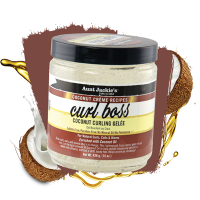 Aunt Jackie’s Coconut Créme Recipes Curl Boss Coconut Curling Gelée
