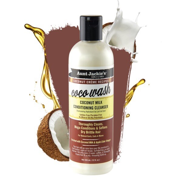 Aunt Jackie’s Coconut Créme Recipes Coco Wash Coconut Milk Conditioning Cleanser