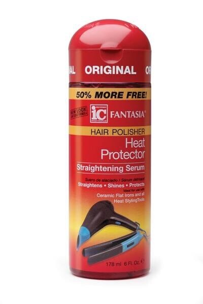 Fantasia Hair Polisher Heat Protecting Straightening Serum