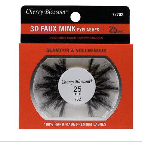 Cherry Blossom 3D Faux mink eyelashes 25mm #702