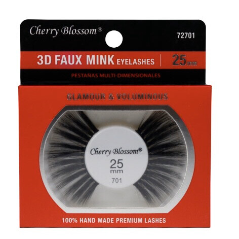Cherry Blossom 3D Faux Mink Eyelashes 25mm #701