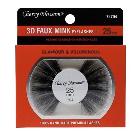 Cherry Blossom 3D Faux mink eyelashes 25mm #704