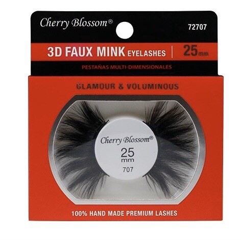 Cherry Blossom 3D Faux mink eyelashes 25mm #707