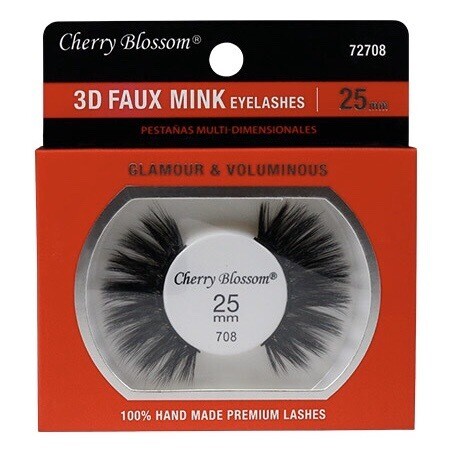 Cherry Blossom 3D Faux mink eyelashes 25mm #708