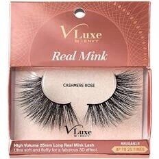V Luxe Real Mink Cashmere Rose