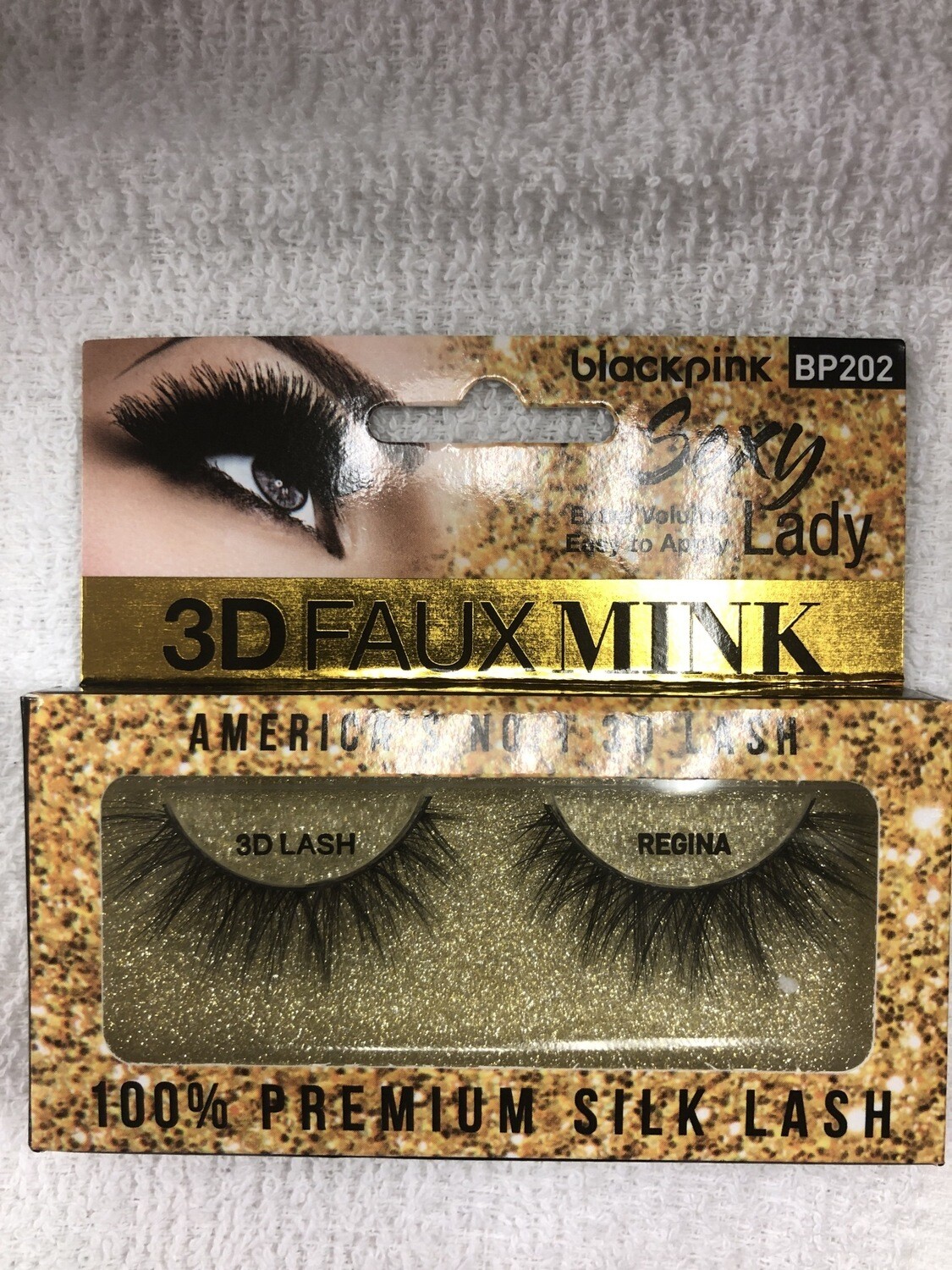 Black Pink 3D Faux Mink Sexy Lady Regina