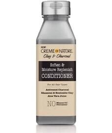 Creme Of Nature Clay &amp; Charcoal Conditioner 12oz