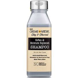 Creme Of Nature Clay &amp; Charcoal Shampoo 12oz