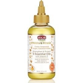 African Pride Moisture Miracle 5 Essential Oils 4oz