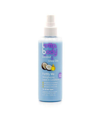 LottaBody With Coconut &amp; Shea Oils Fortify Me Strengthening Leave-In Conditioner 8oz